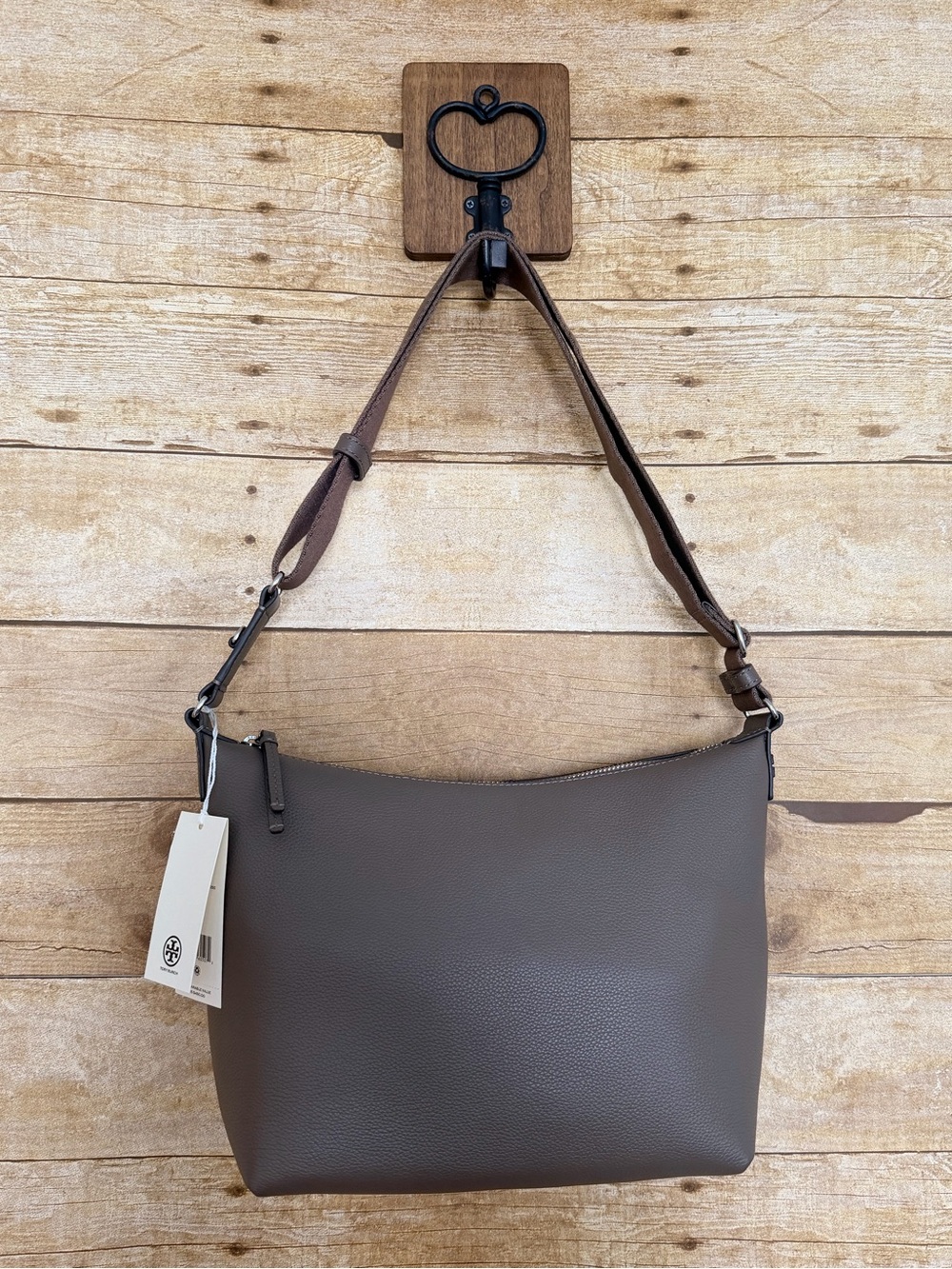 Tory Burch Wild Mushroom Thea Slouchy Crossbody NWT